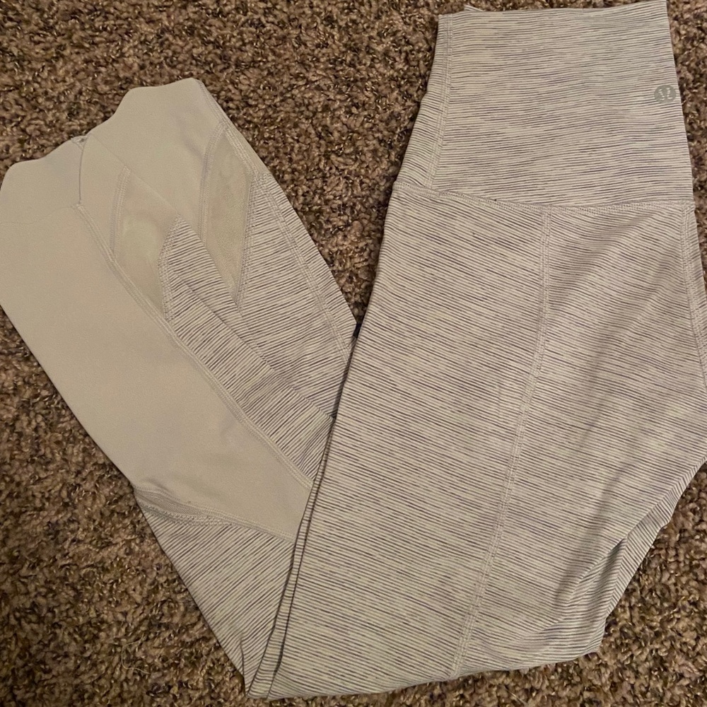 Lululemon wee from space scalloped legging